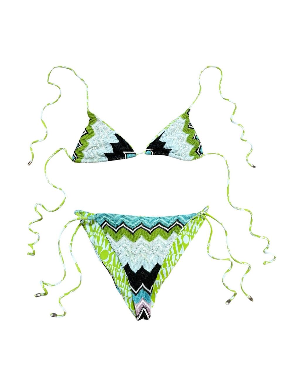 Missoni Mare String Bikini Set Size 38 IT 2 US